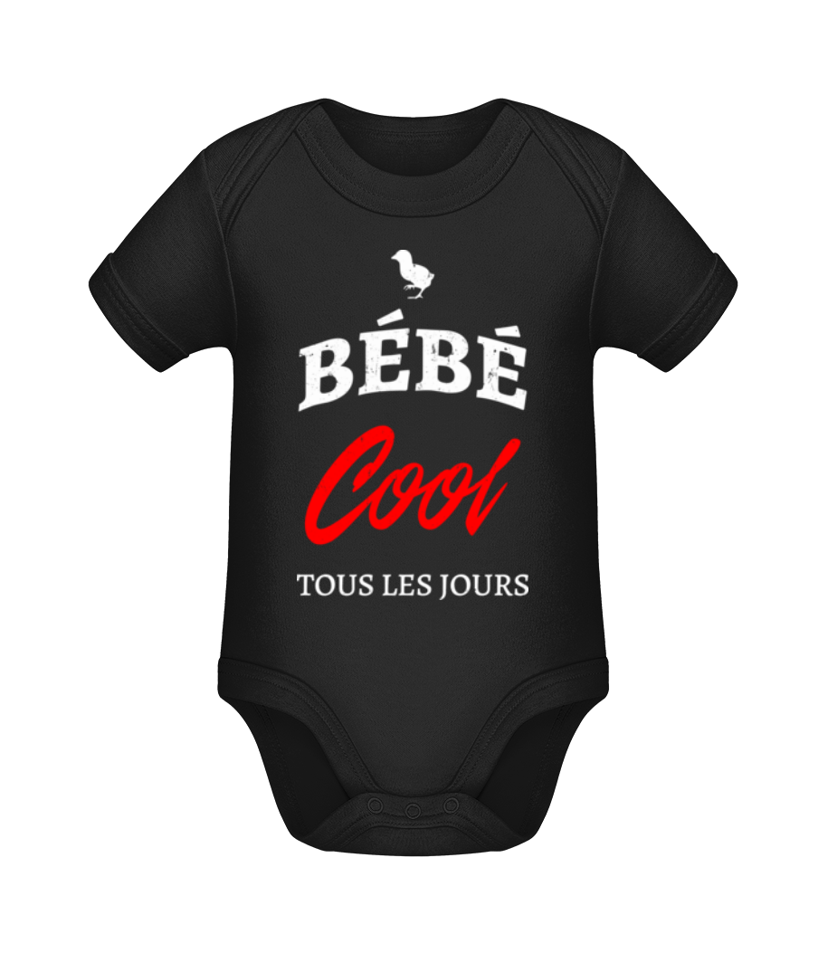Bébé Cool · Body manches courtes bio