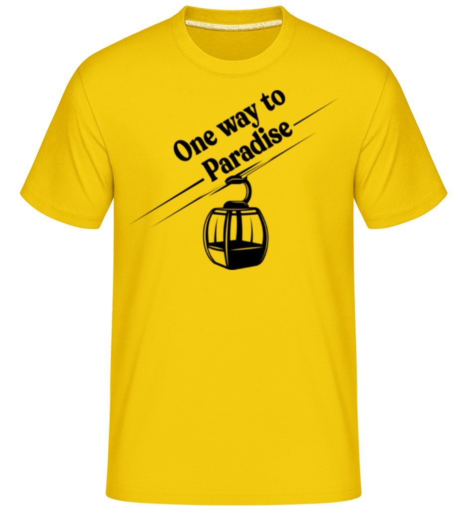 One Way To Paradise ·  T-Shirt Shirtinator homme