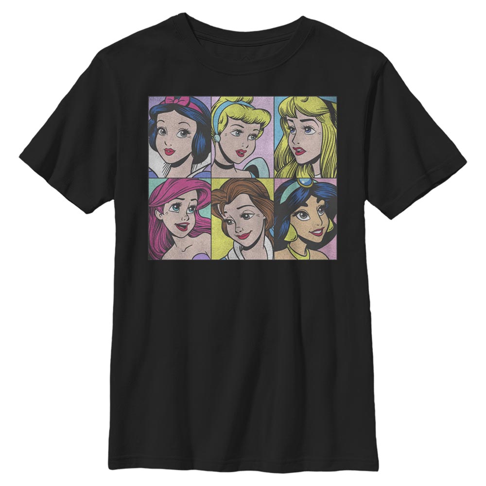 Disney - Princesses Disney - Photo de groupe Pop Princesses - Enfant T-shirt