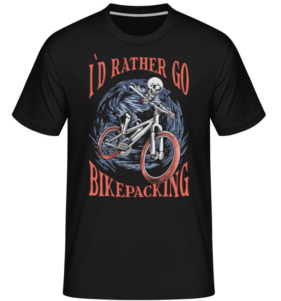 I`d Rather Go Bikepacking ·  T-Shirt Shirtinator homme