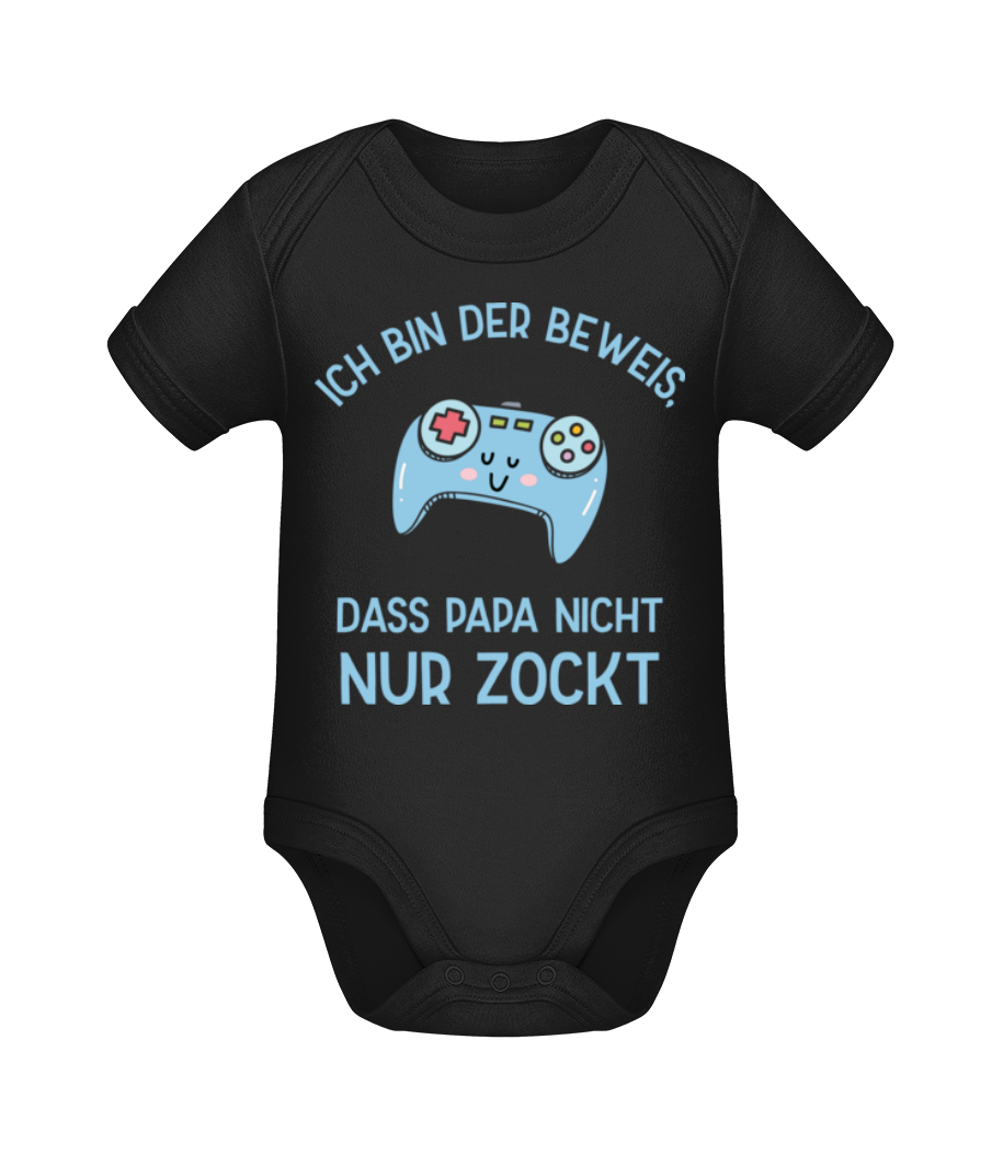 Der Beweis Dass Papa Nicht Nur Zockt · Baby Bio Strampler