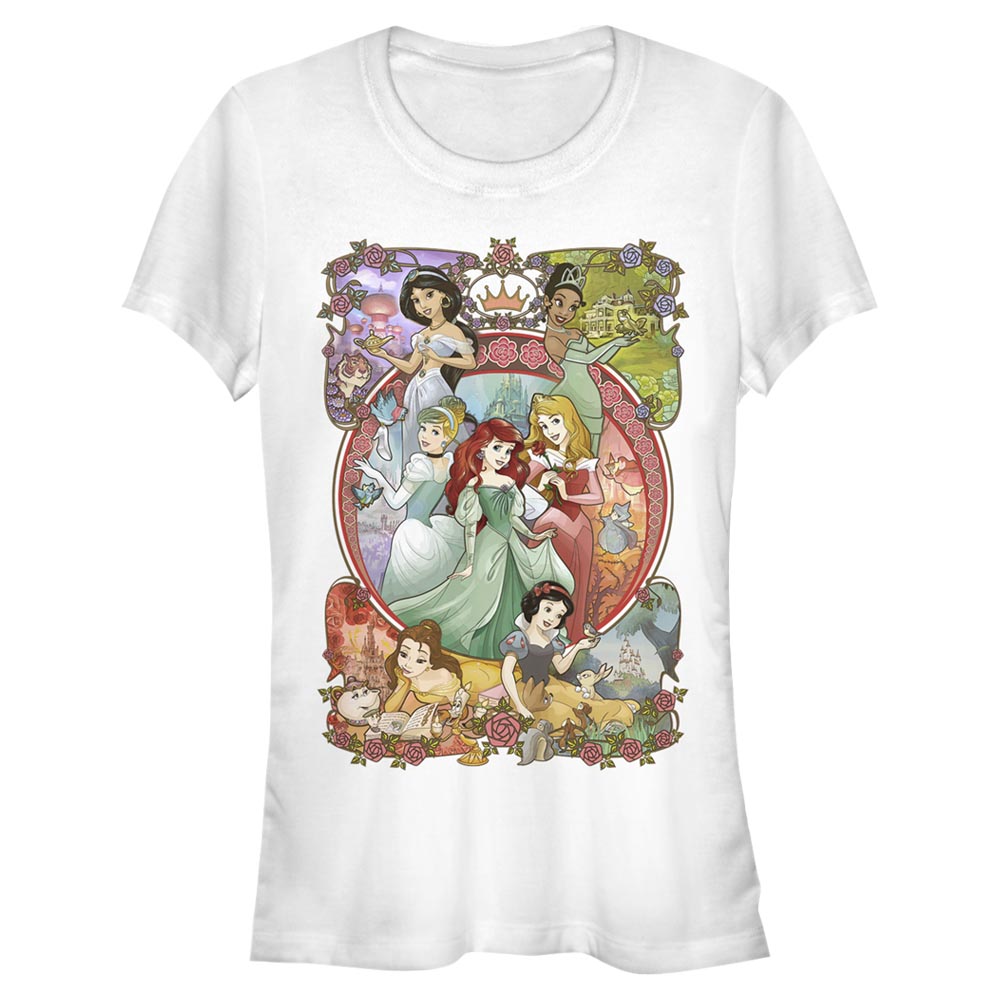 Disney - Princesses Disney - Photo de groupe Princess Power - Femme T-shirt