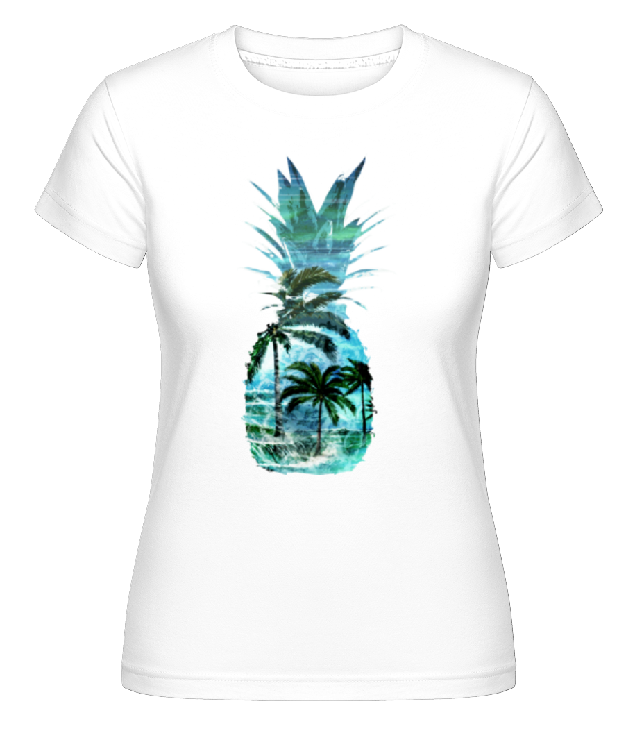 Palmiers Ananas ·  T-shirt Shirtinator femme