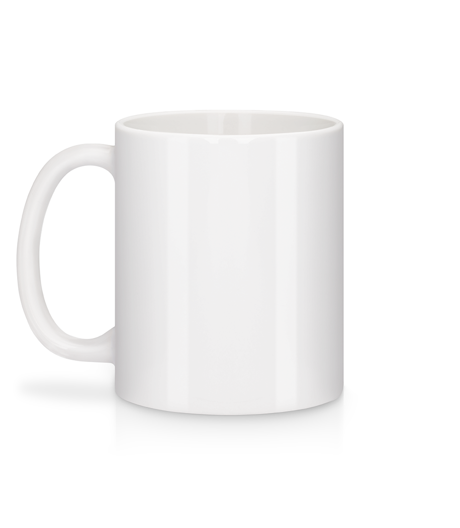 Aperçu: Mug en céramique blanc - Blanc - Derrière