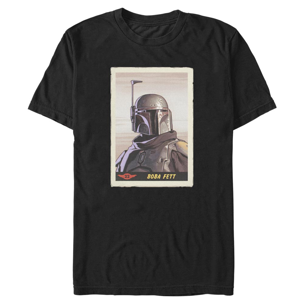 Star Wars - The Mandalorian - Boba Fett Fett Card - Homme T-shirt