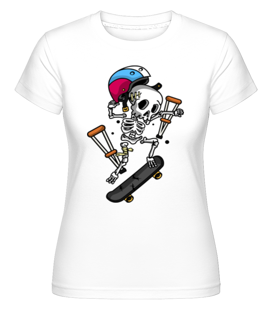 Skeleton Skateboarding ·  T-shirt Shirtinator femme