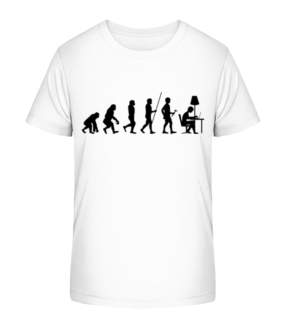 Évolution Du Travail Au Bureau · T-shirt bio Enfant Stanley Stella 2.0
