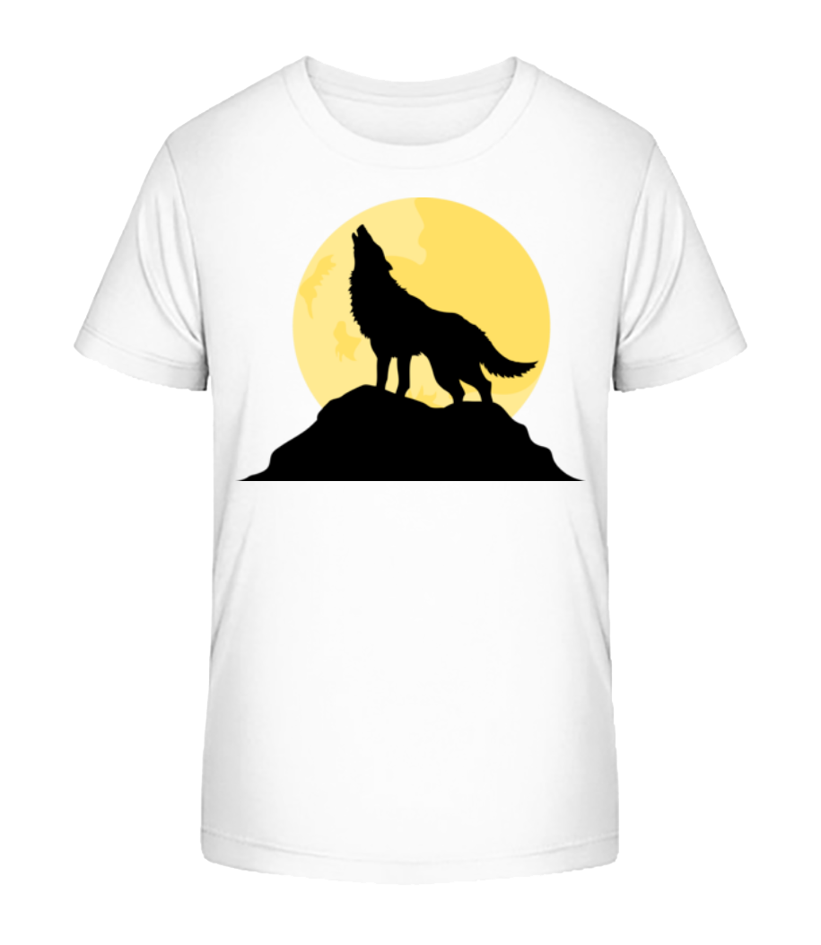 Gothic Wolve Sunset · T-shirt bio Enfant Stanley Stella 2.0