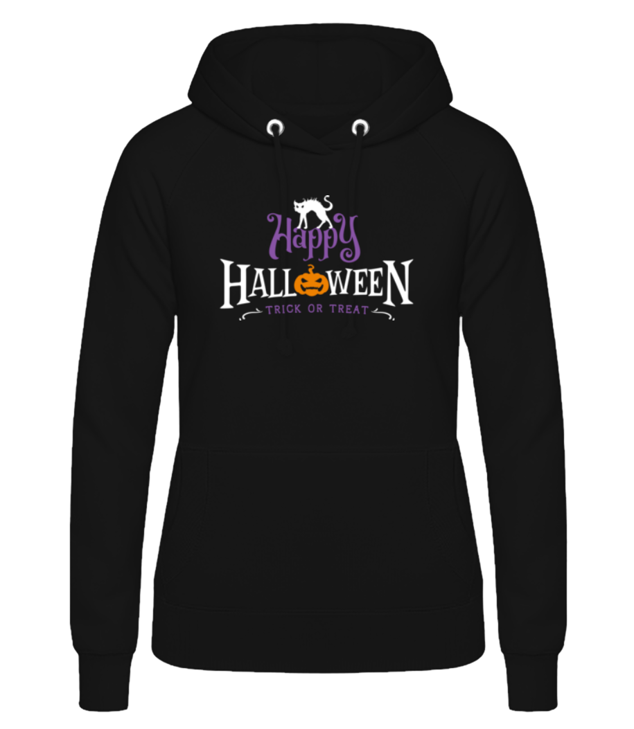 Happy Halloween 1 · Sweat à capuche basique pour femme