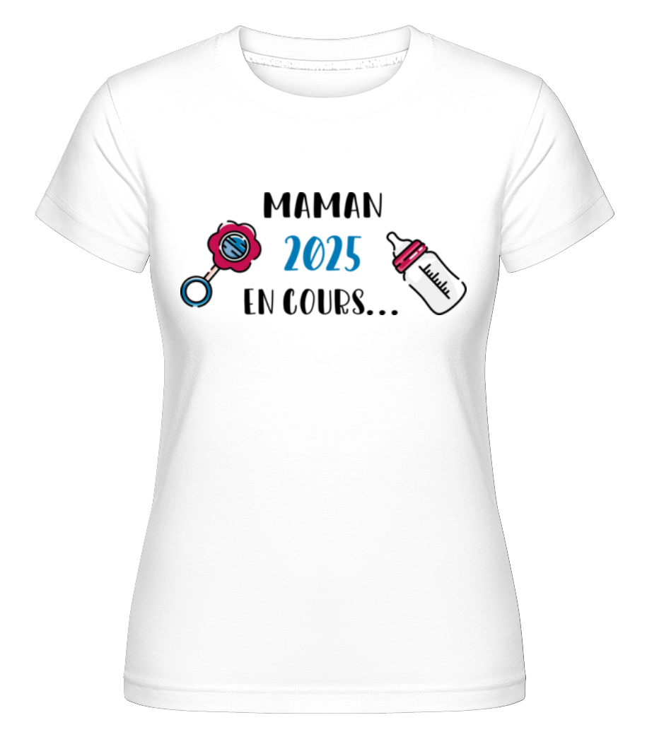 Maman 2024 En Cours ·  T-shirt Shirtinator femme