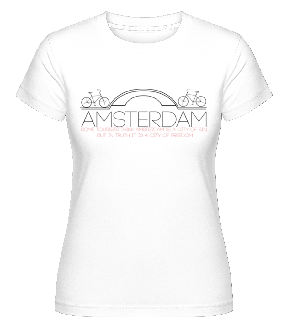 Amsterdam Netherlands ·  T-shirt Shirtinator femme