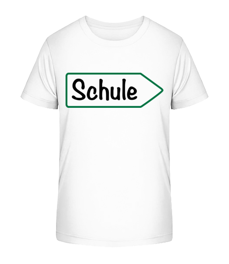 Schule Schild · Kinder Bio T-Shirt Stanley Stella 2.0