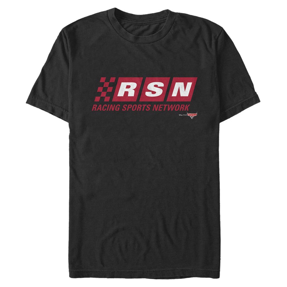 Pixar - Cars - Logo Racing Sports Network - Homme T-shirt