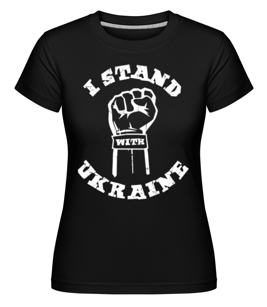 I Stand With Ukraine ·  T-shirt Shirtinator femme