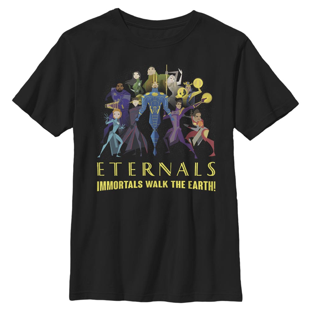Marvel - Eternals - Photo de groupe - Enfant T-shirt