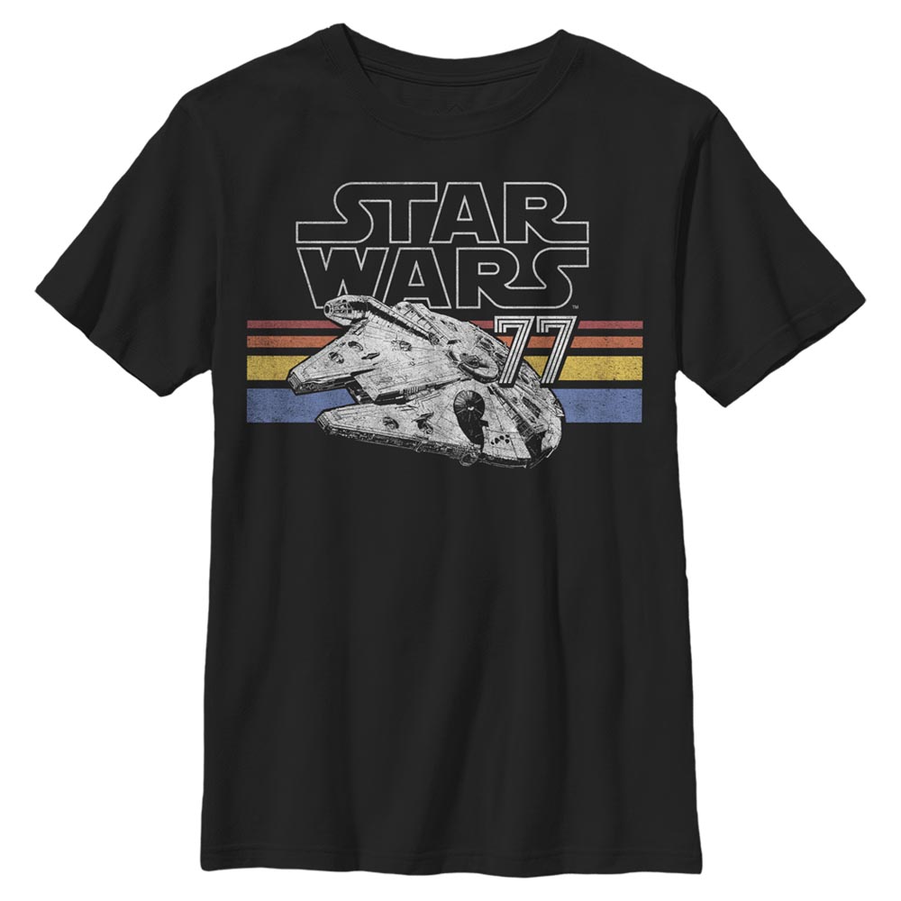 Star Wars - Faucon Milenium Falcon Stripes - Enfant T-shirt