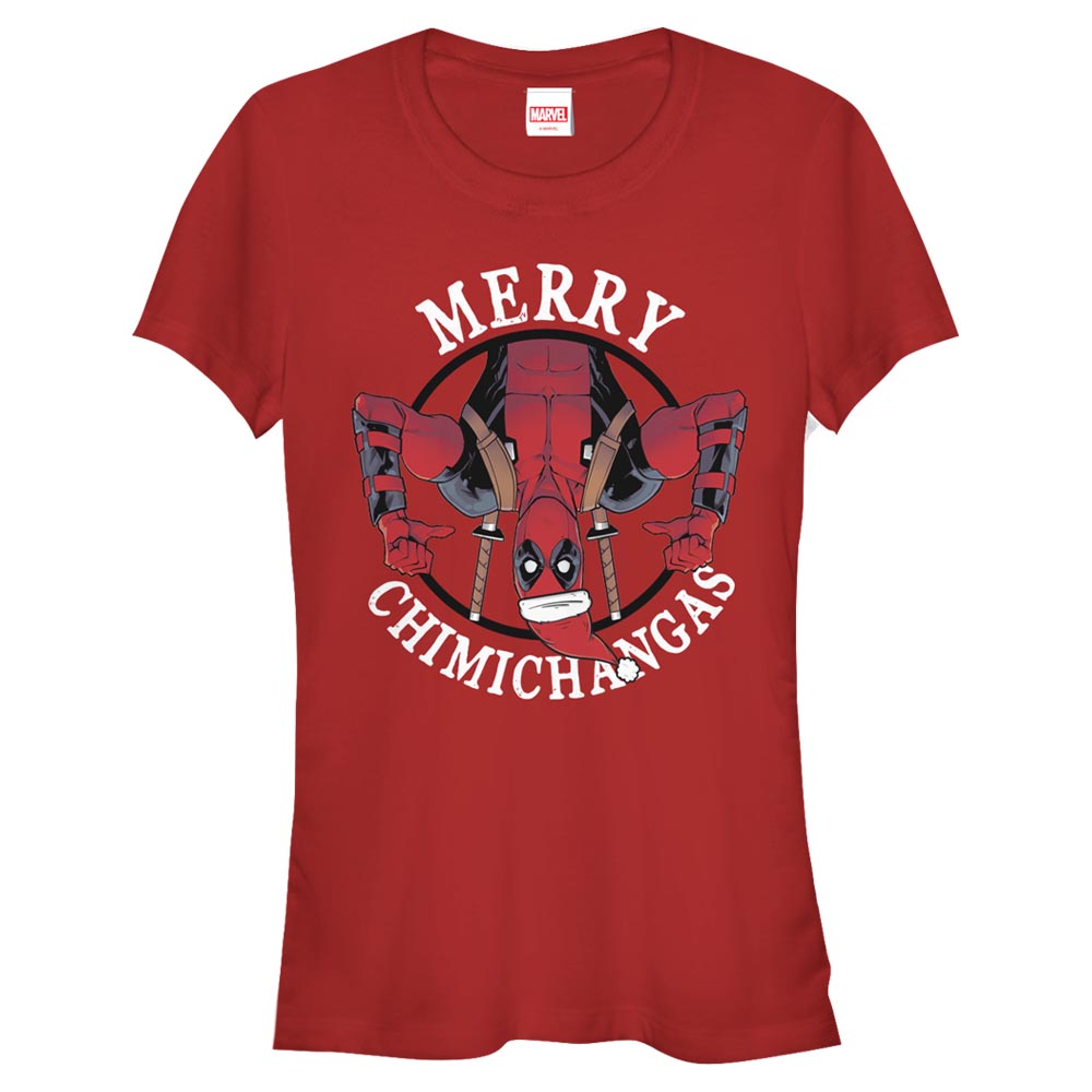 Marvel - Deadpool - Deadpool Merry Chimichangas - Christmas - Femme T-shirt