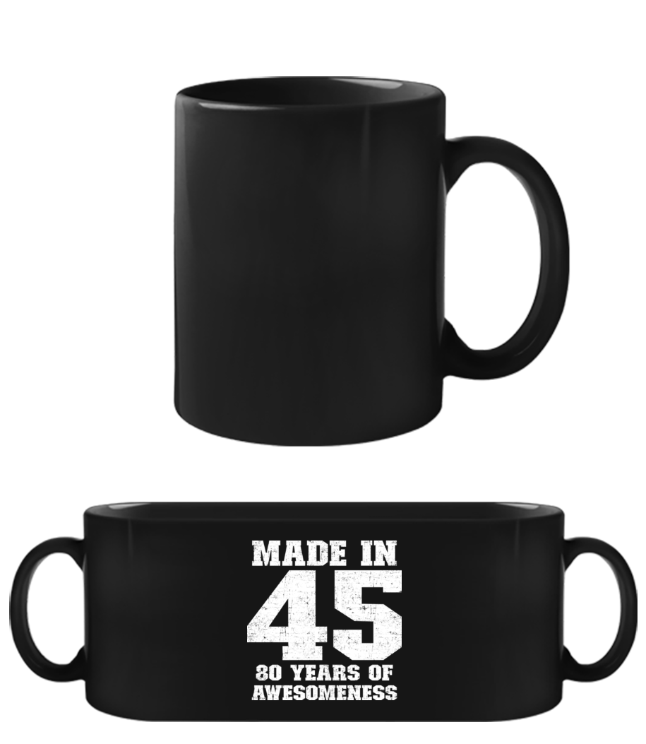 80 Years Of Awesomeness · Tasse Noire