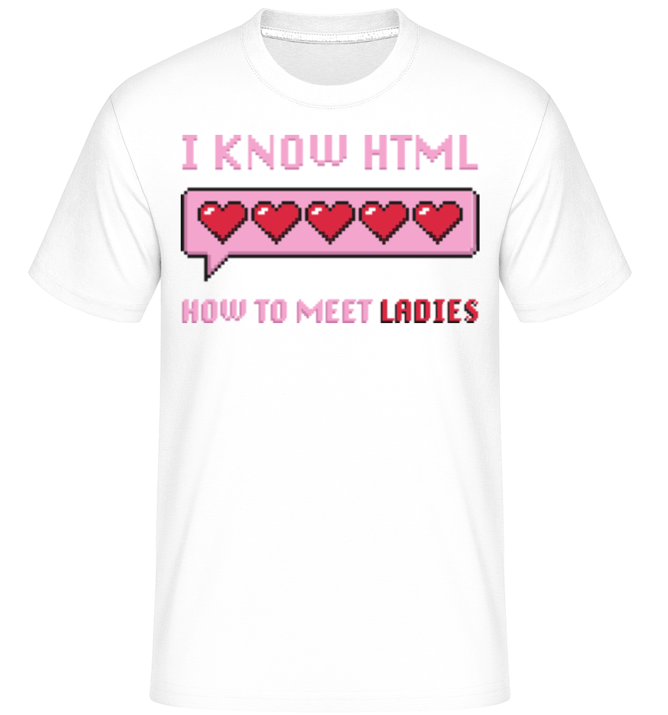 I Know HTML ·  T-Shirt Shirtinator homme