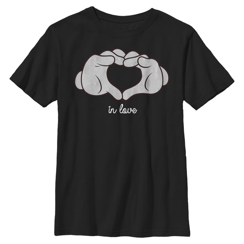 Disney Classics - Mickey Mouse - Mickey Mouse Glove Heart - Valentine's Day - Enfant T-shirt