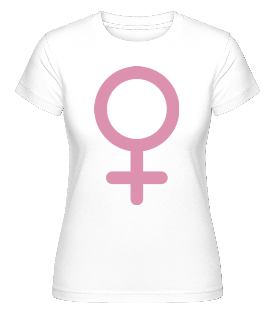 Woman Icon Pink ·  T-shirt Shirtinator femme