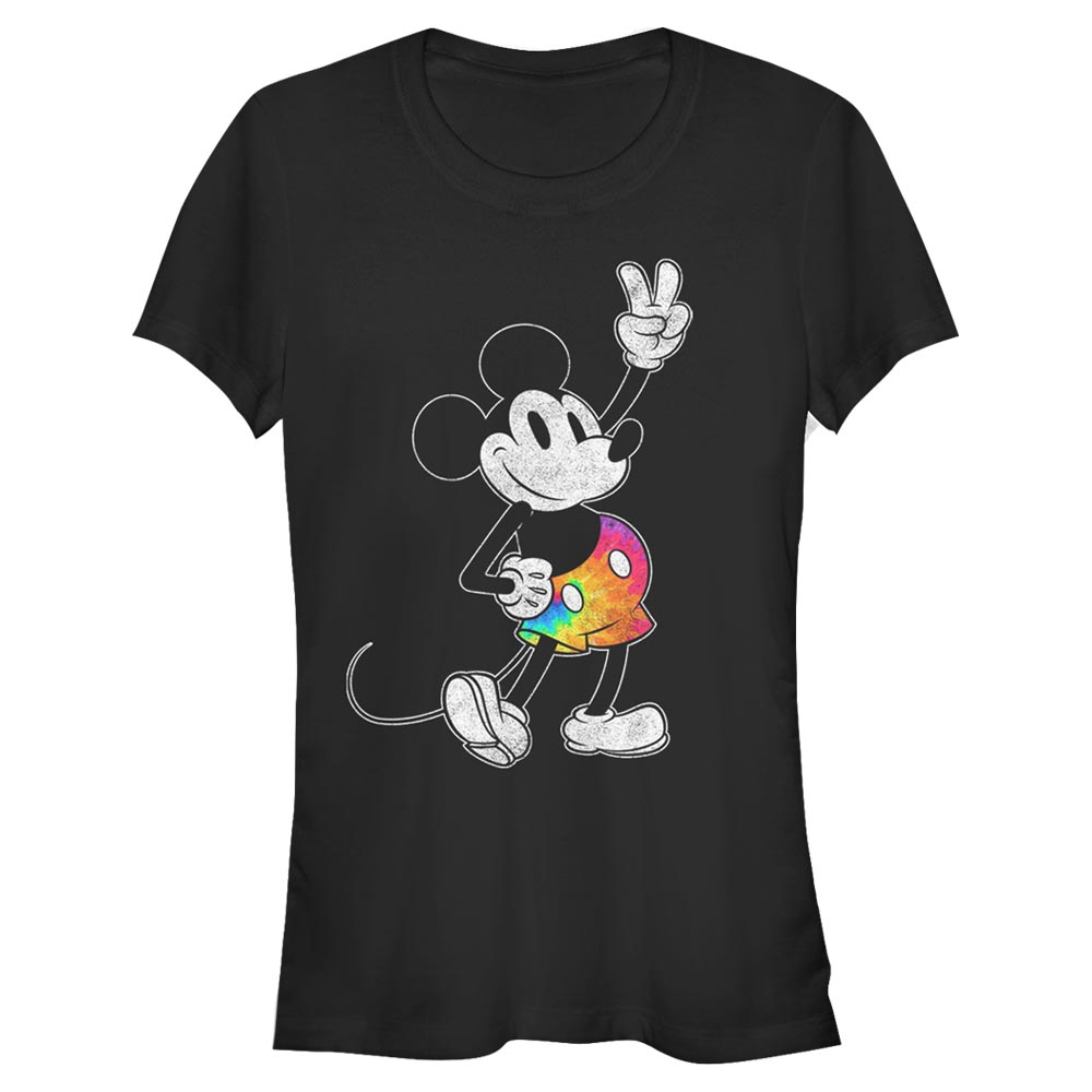 Disney Classics - Mickey Mouse - Mickey Mouse Tie Dye Mickey Stroked - Femme T-shirt