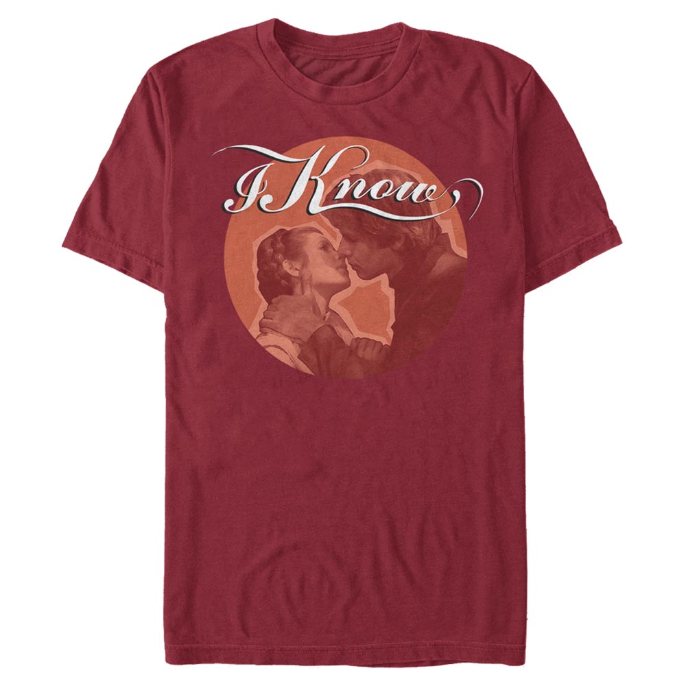 Star Wars - Han Solo & Princesse Leia I Know - Valentine's Day - Homme T-shirt