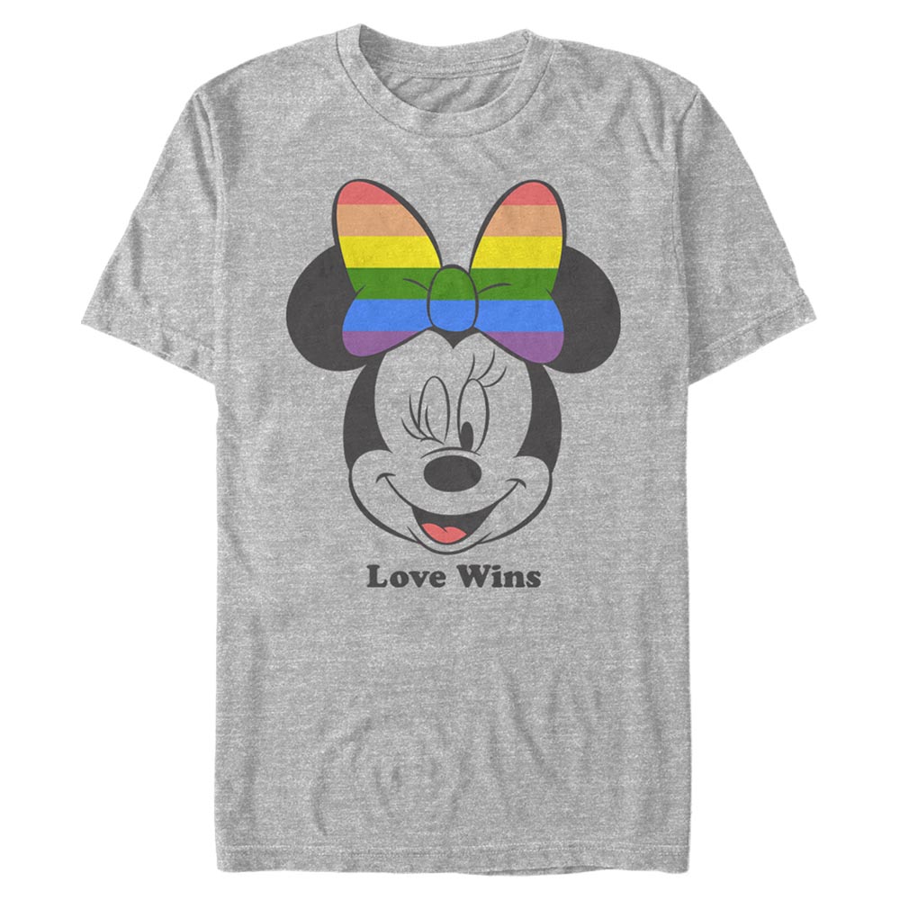 Disney Classics - Mickey Mouse - Minnie Mouse Love Wins - Pride - Homme T-shirt