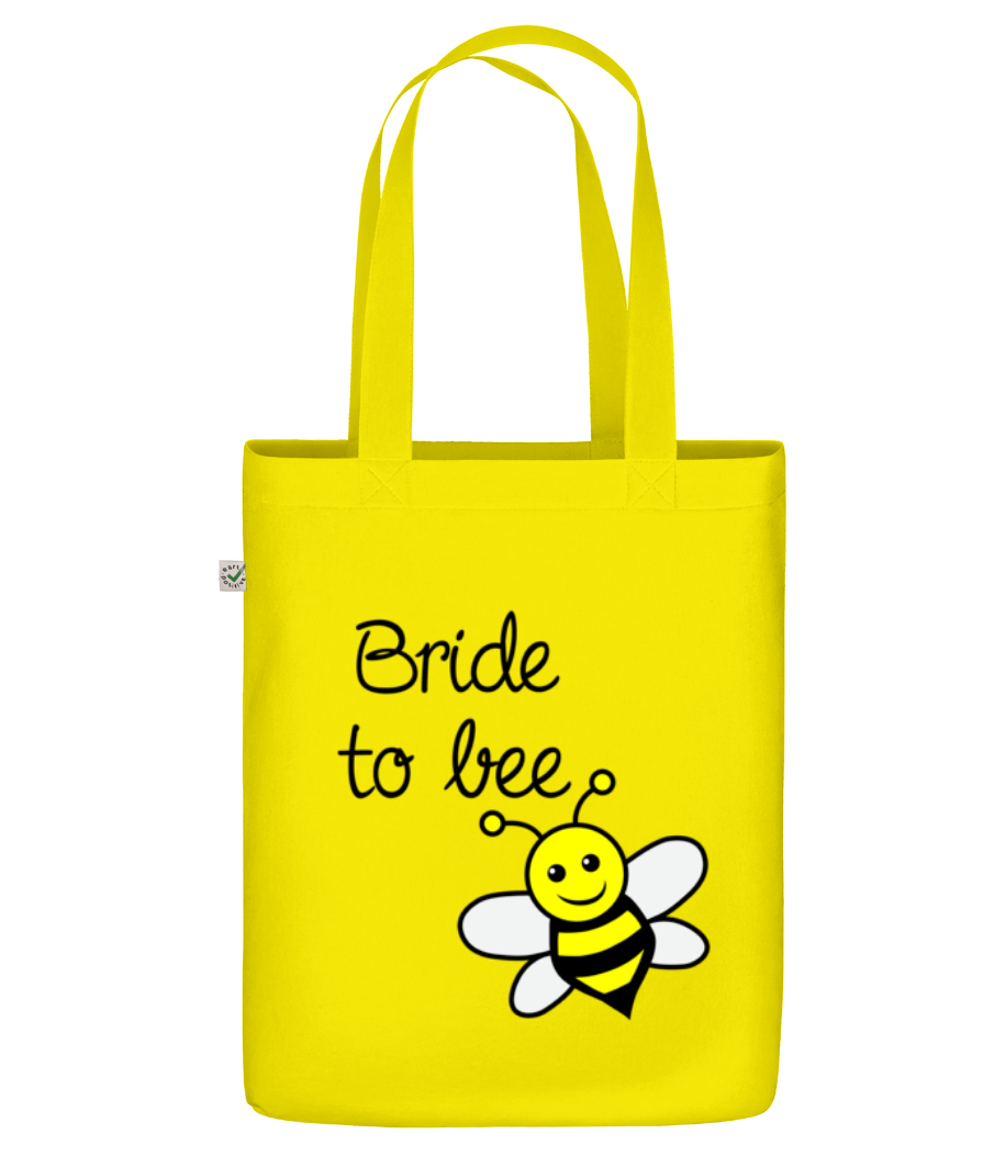Bride To Bee · Sac en toile bio