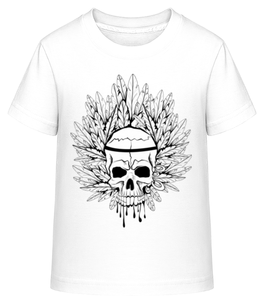 Crâne Indien De Tatouage · T-shirt shirtinator Enfant