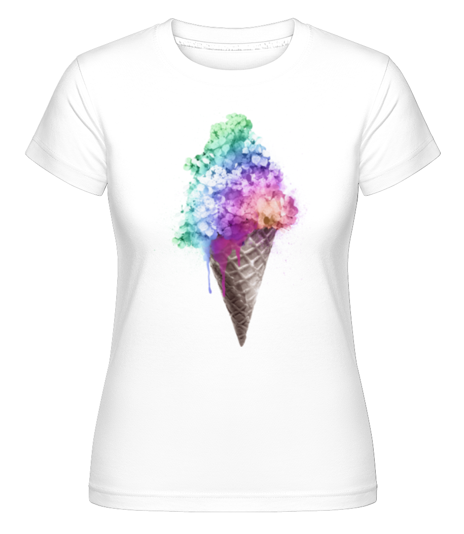 Glace Arc En Ciel ·  T-shirt Shirtinator femme