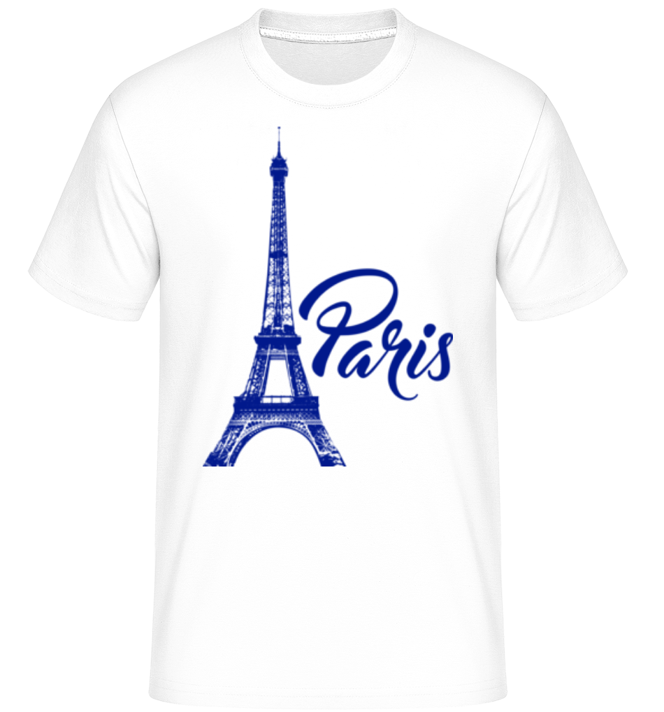 Paris France Blue ·  T-Shirt Shirtinator homme