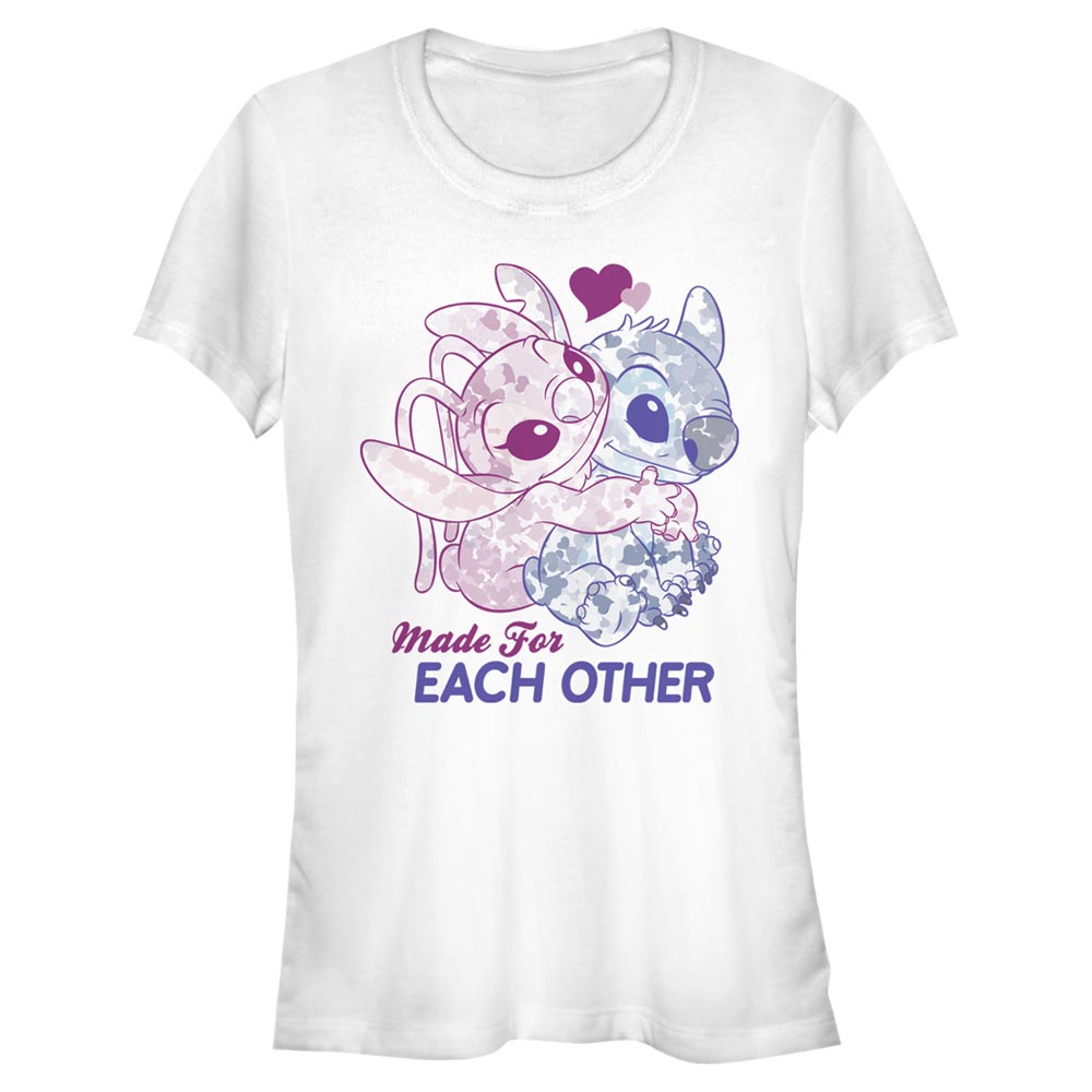 Disney Classics - Lilo & Stitch - Angel & Stitch Stitch Angel Together - Femme T-shirt