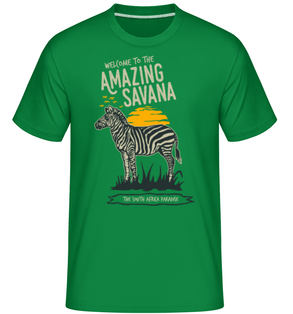 Zebra Amazing Savana ·  T-Shirt Shirtinator homme