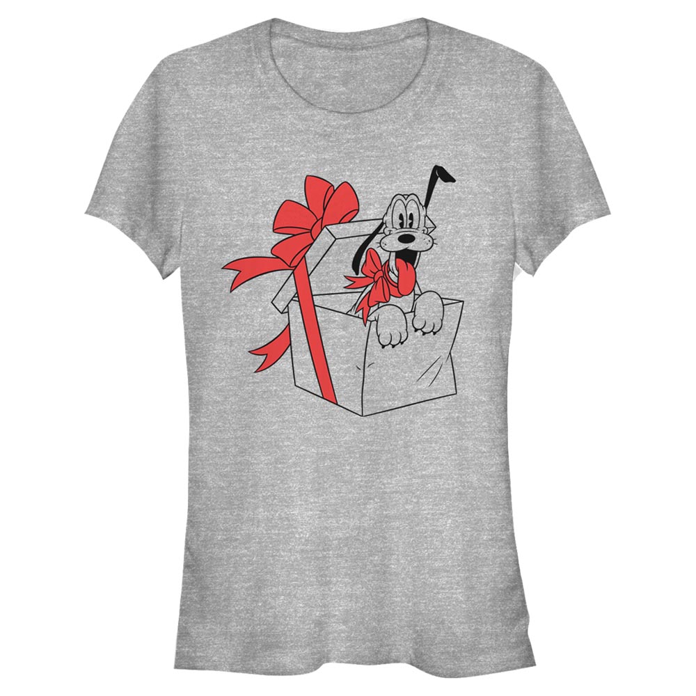 Disney Classics - Mickey Mouse - Pluto Present Fill - Christmas - Femme T-shirt