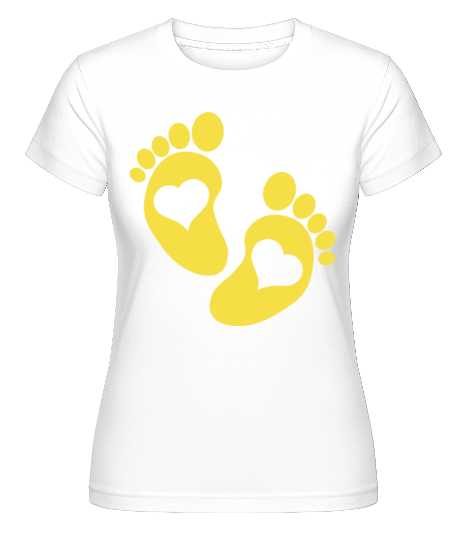 Bébé Pieds ·  T-shirt Shirtinator femme