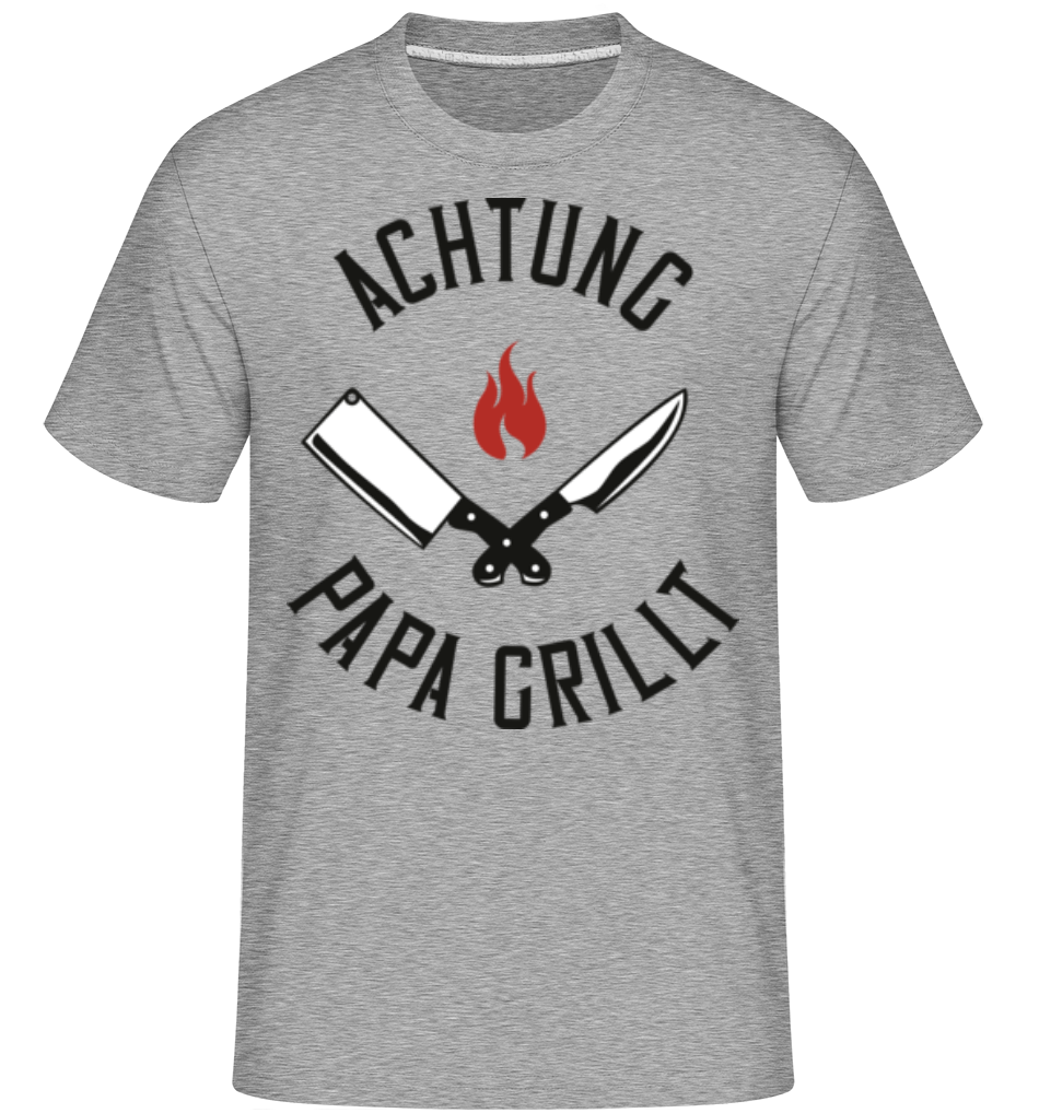 Achtung Papa Grillt · Shirtinator Männer T-Shirt