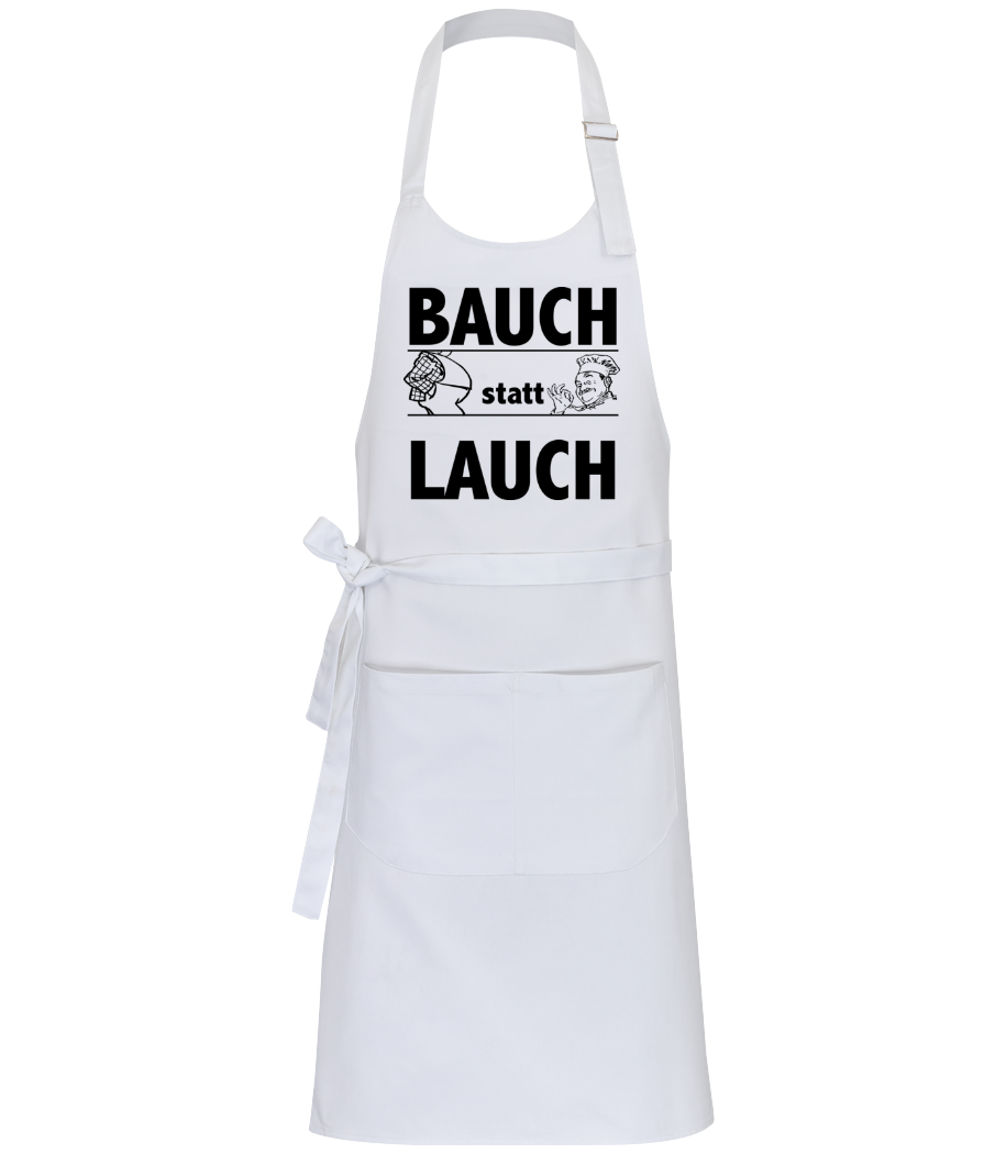 Bauch Statt Lauch · Profi Kochschürze