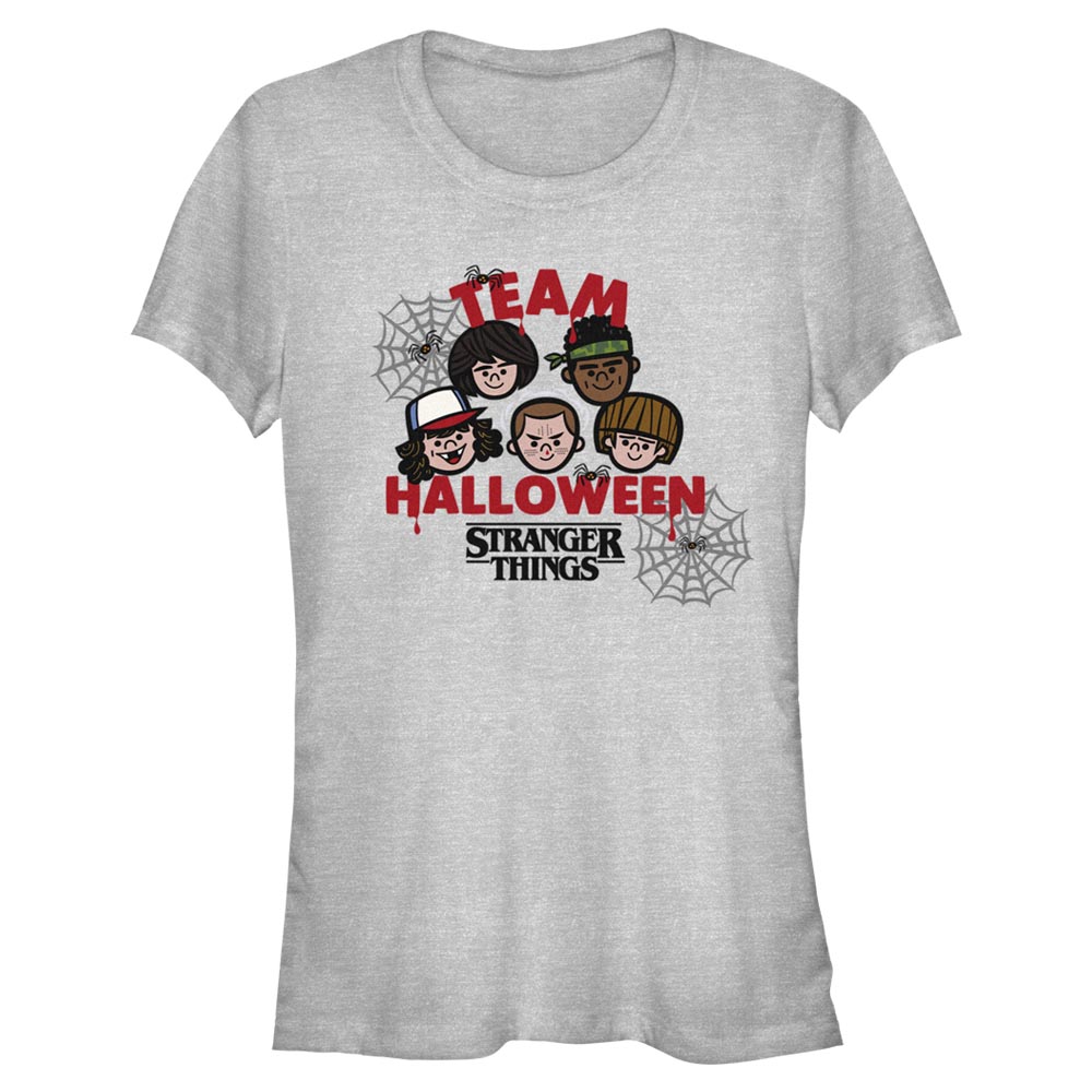 Netflix - Stranger Things - Photo de groupe Team Halloween - Halloween - Femme T-shirt
