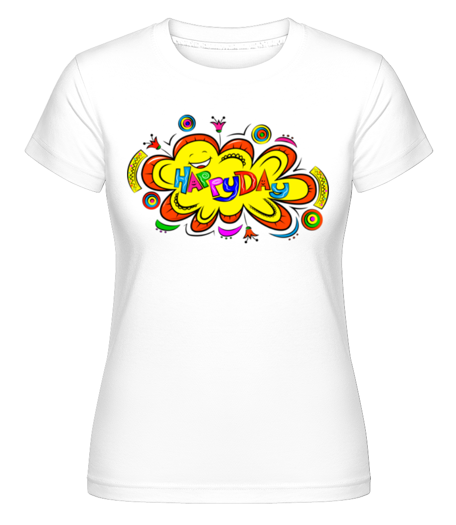 Fleur De Bonne Journée ·  T-shirt Shirtinator femme