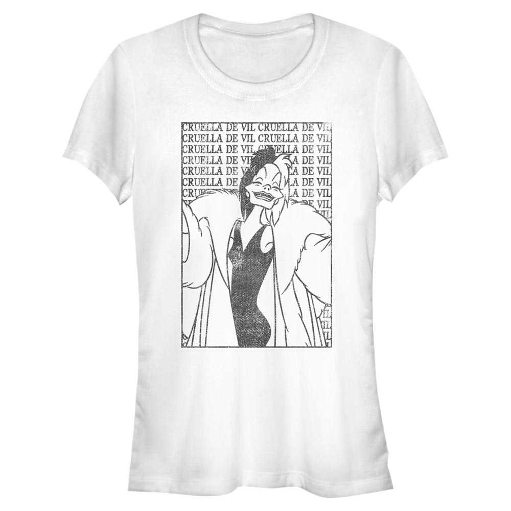 Disney - Les 101 Dalmatiens - Cruella d'Enfer Cruella De Vil - Femme T-shirt