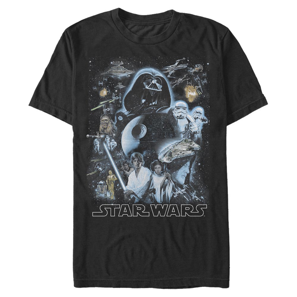 Star Wars - Photo de groupe Galaxy Of Stars - Homme T-shirt