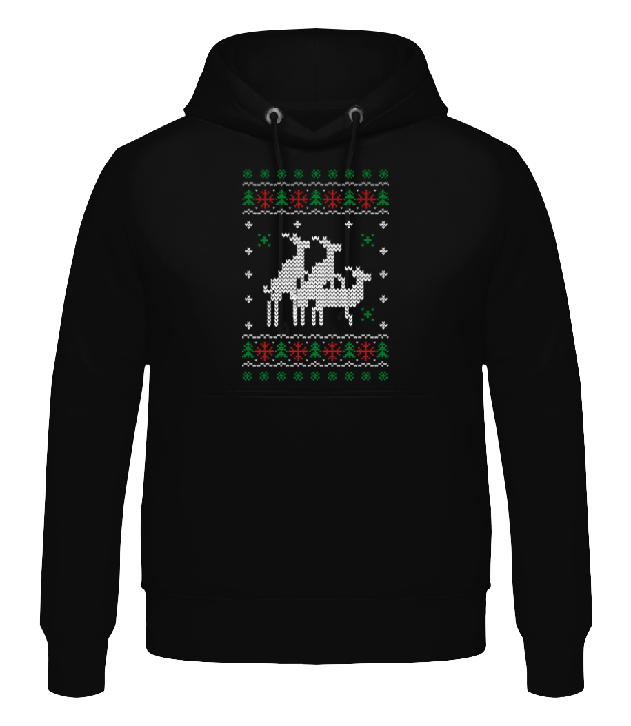 Trois Cerfs · Sweat à capuche Homme
