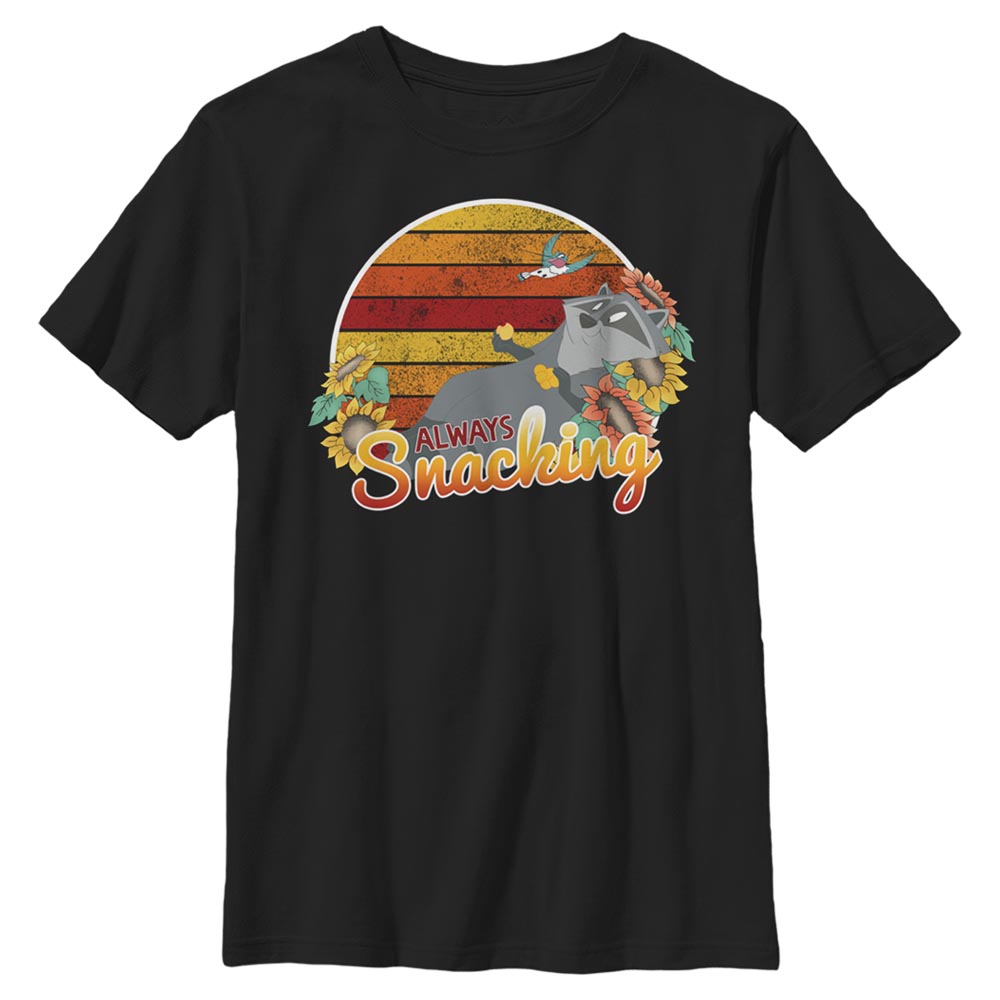 Disney - Pocahontas - Meeko Snacks - Enfant T-shirt