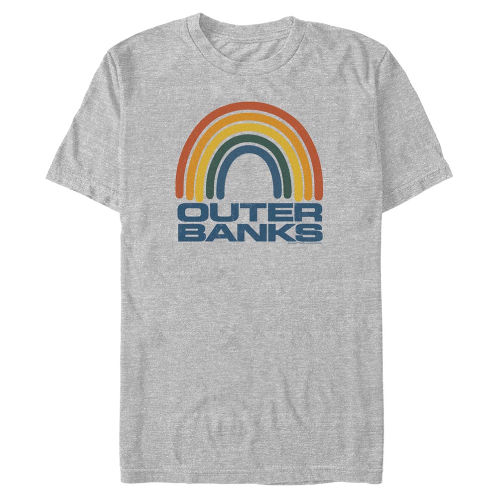 Netflix - Outer Banks - Logo OBX Rainbow - Homme T-shirt