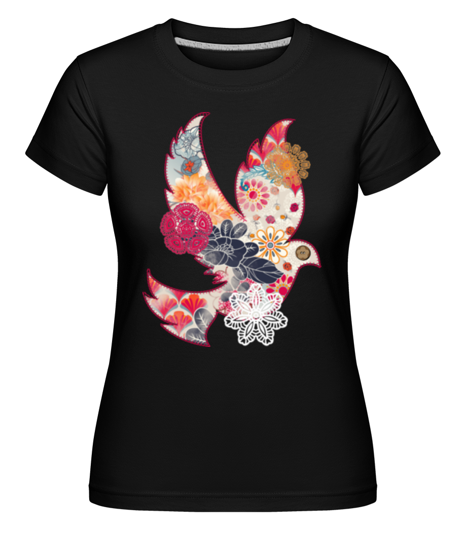 Collage D'Oiseaux Cousu ·  T-shirt Shirtinator femme