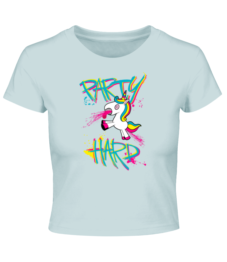 Party Hard Licorne · Crop top