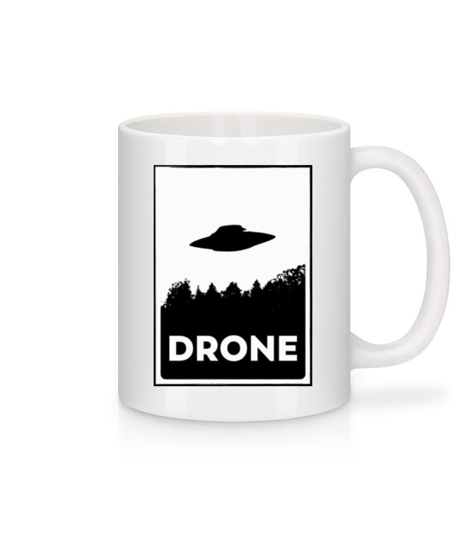 Drohne OVNI · Mug en céramique blanc