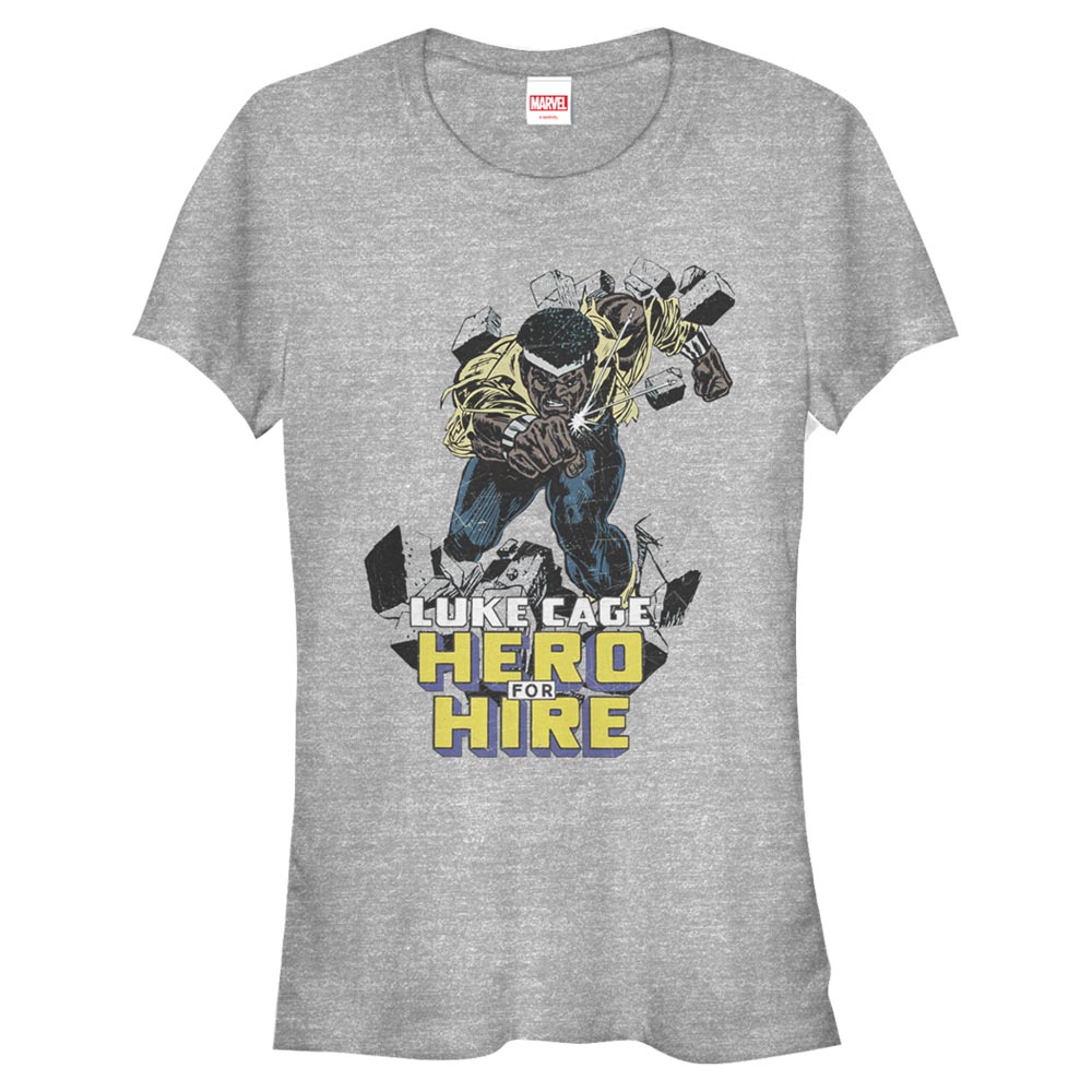 Marvel - The Defenders - Luke Cage Hero For Hire - Femme T-shirt