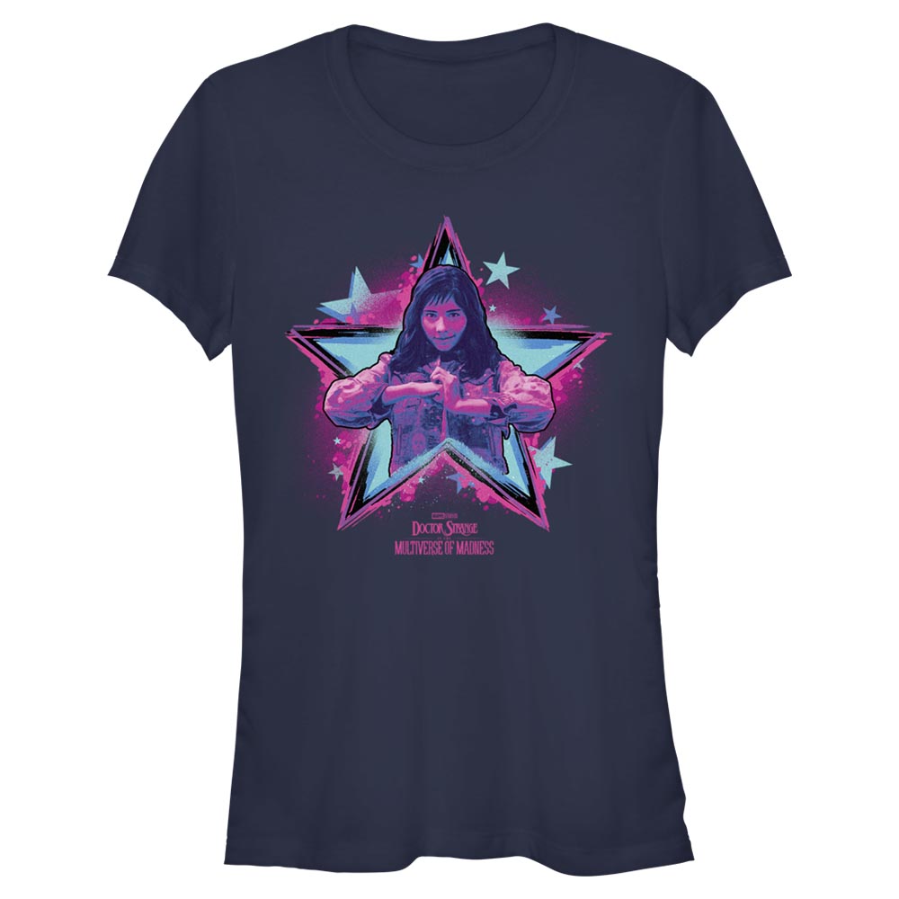 Marvel - Doctor Strange - America Chavez Pink and Blue - Femme T-shirt